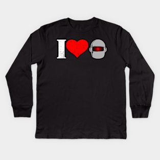 Gort, I heart love Gort Kids Long Sleeve T-Shirt